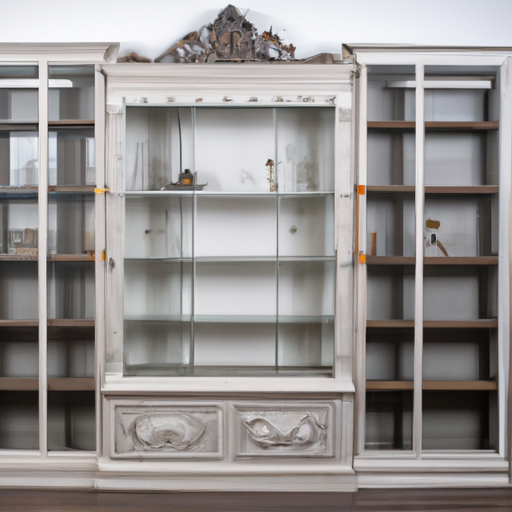 Milsbo vitrineskab sort