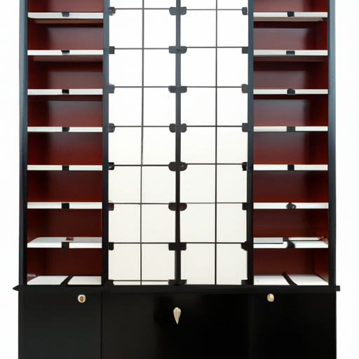 væghængt vitrineskab brugt