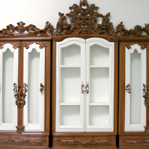 væghængt vitrineskab hvid