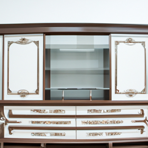 vitrineskab fyrretræ