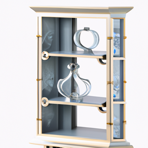 vitrineskab på væg